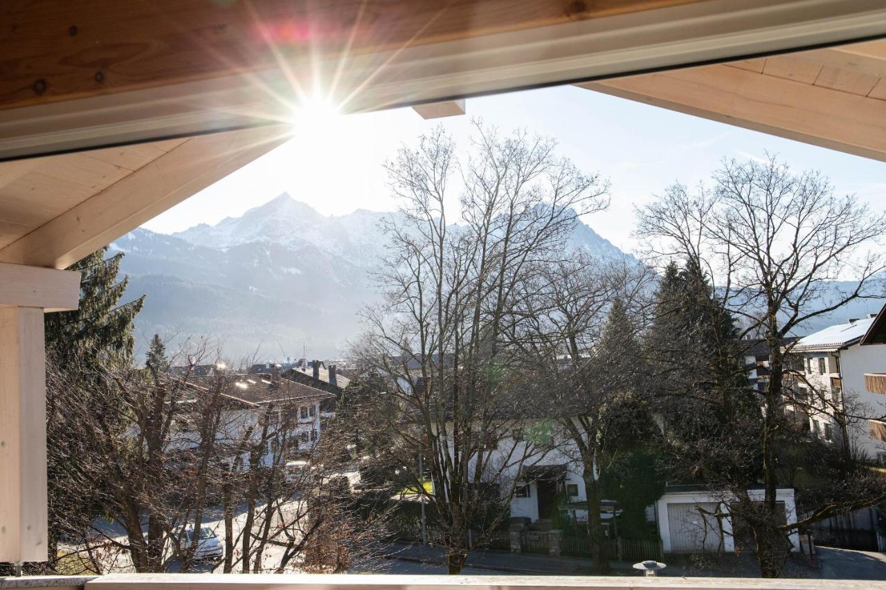 Bergzauber Apartment Garmisch-Partenkirchen Ngoại thất bức ảnh